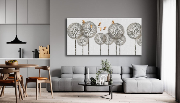 Ev Dekorasyonunda Renk Uyumu ve Kanvas Tablolar