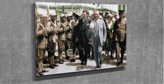 Atatürk Kanvas Tablo 