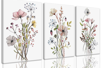  Çiçek ve Botanik Kanvas